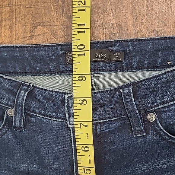 Prana Jeans Women's sz 2/26 Mid Rise Skinny Leg Denim Jeans - Picture 9 of 10